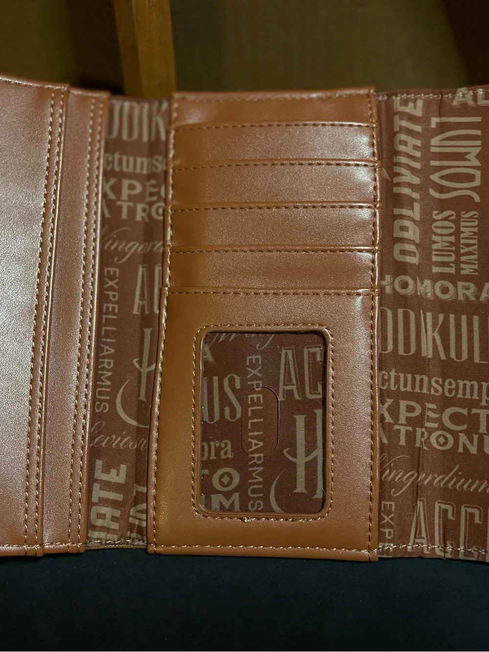 NWOT Harry Potter loungerfly ‘ Elder Wand Collection’ Wallet in Muted Terracota